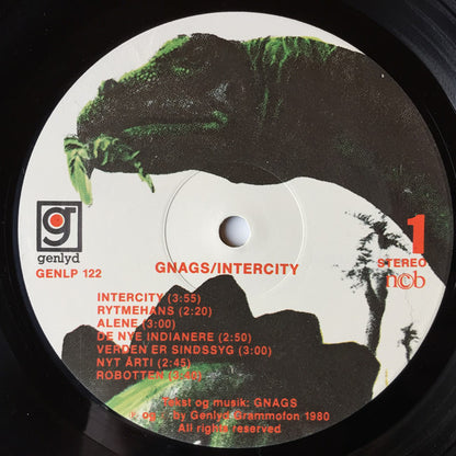 Gnags : Intercity (LP, Album)