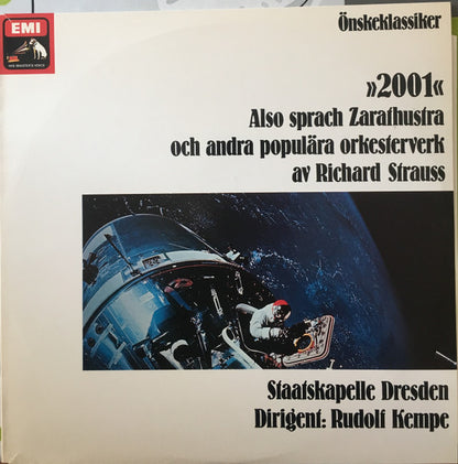 Staatskapelle Dresden : Also Sprach Zarathustra Och Andra Populära Orkesterverk Av Richard Strauss (LP)