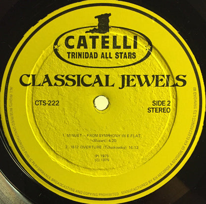 Catelli Trinidad All Stars : Classical Jewels, Featuring Tchaikovsky's 1812 Overture (LP)