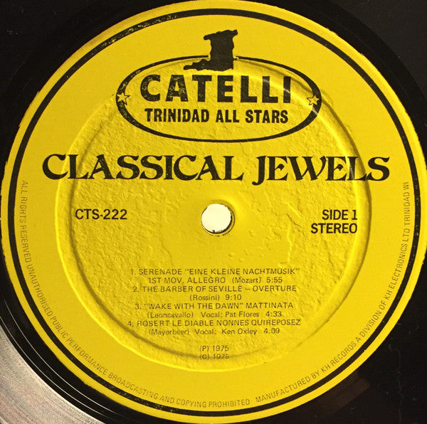 Catelli Trinidad All Stars : Classical Jewels, Featuring Tchaikovsky's 1812 Overture (LP)