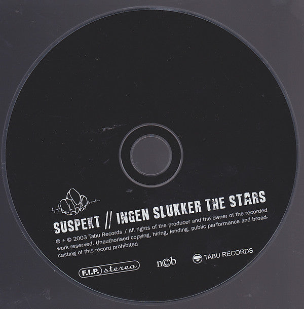 Suspekt (2) : Ingen Slukker The Stars (CD, Album)