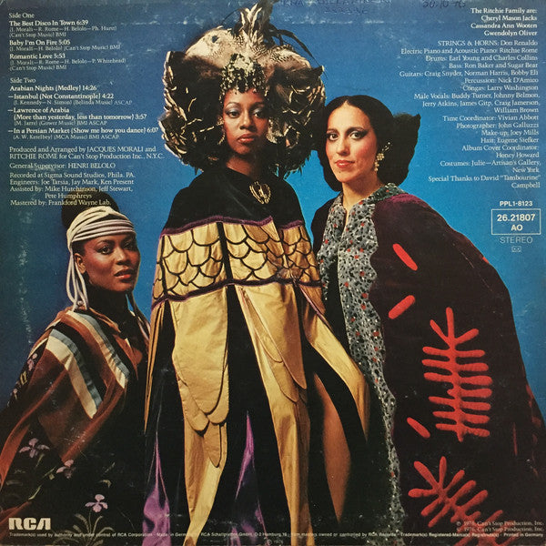 The Ritchie Family : Arabian Nights (LP, Album)