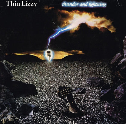 Thin Lizzy : Thunder And Lightning (LP, Album)