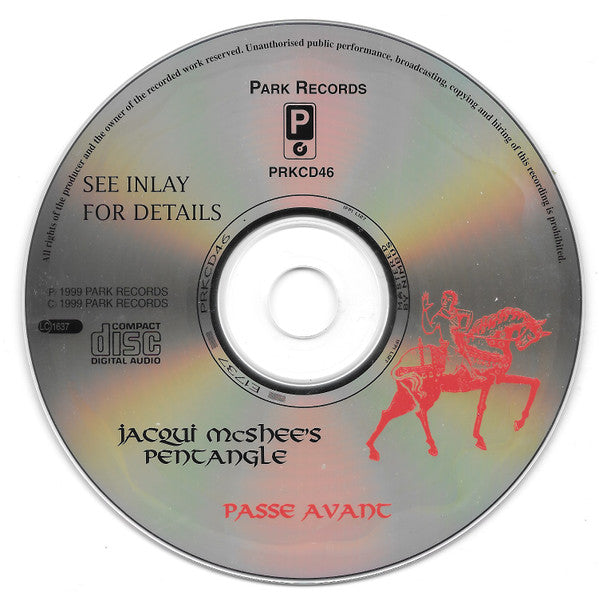 Pentangle : Passe Avant (CD, Album, RP)