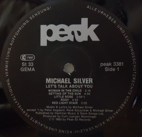 Mike Silver (7) : Let's Talk About You (LP, Album)