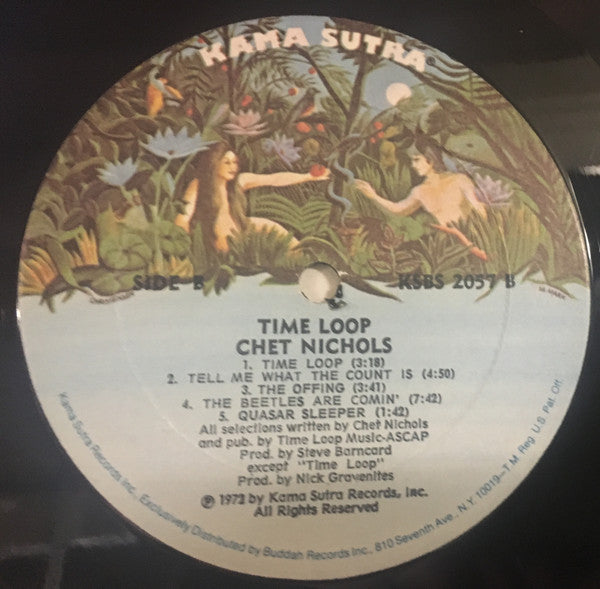 Chet Nichols : Time Loop (LP, Album, RP)