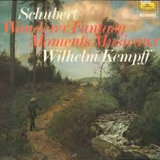 Franz Schubert - Wilhelm Kempff : Wanderer Fantasy - Moments Musicaux (LP)