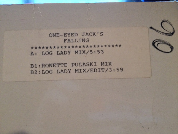 One-eyed Jacks : Falling (12", Promo, W/Lbl)