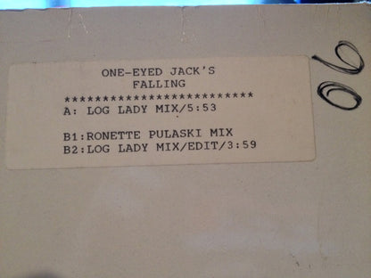 One-eyed Jacks : Falling (12", Promo, W/Lbl)