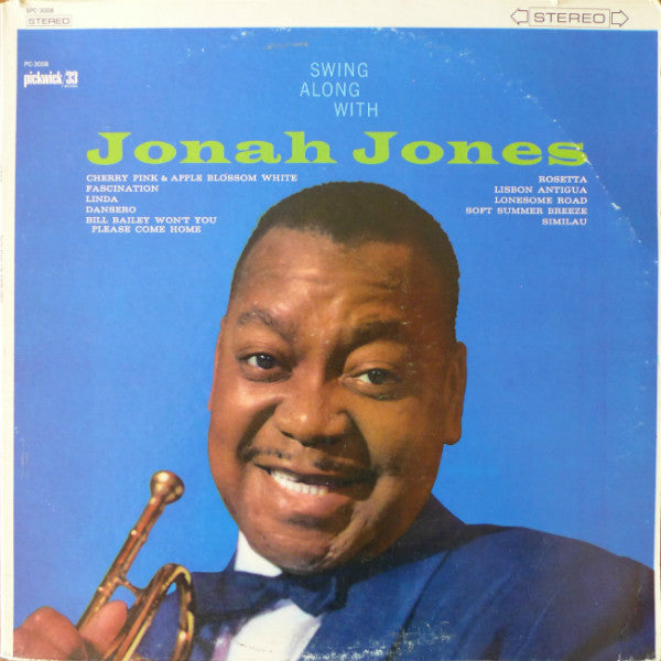 Jonah Jones : Swing Along With Jonah Jones (LP, Comp)