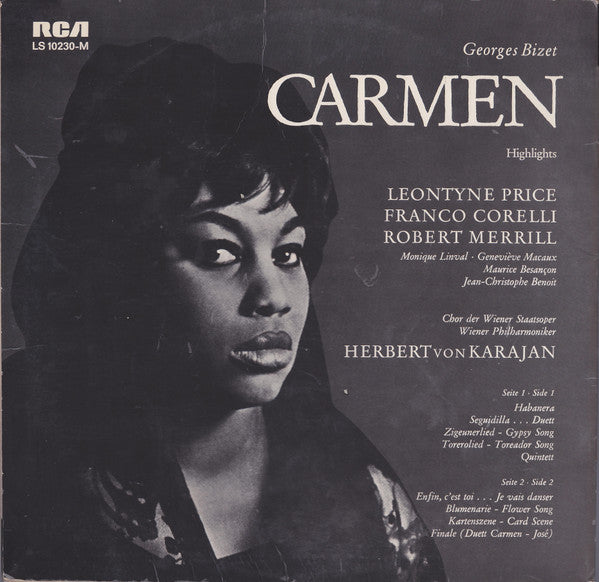 Georges Bizet : Carmen - Arien Und Szenen (LP, Album)