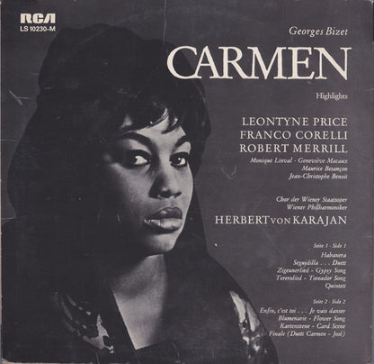 Georges Bizet : Carmen - Arien Und Szenen (LP, Album)