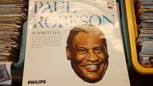 Paul Robeson With Lawrence Brown (4) : Paul Robeson Sings 16 Spirituals  (10", Album)