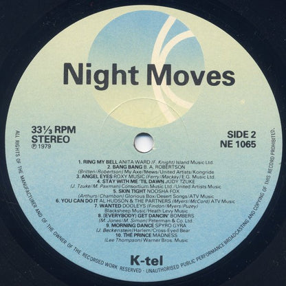 Various : Night Moves (LP, Comp)