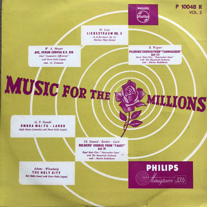 Various : Music For The Millions no. 2 (10", Mono)