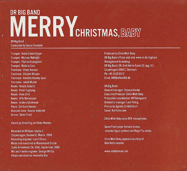 Danish Radio Big Band, Sinne Eeg, Bobo Moreno : Merry Christmas, Baby (CD, Album)