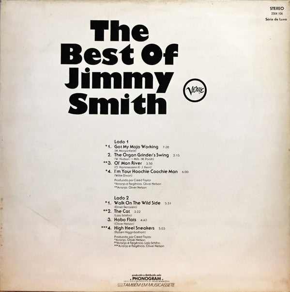 Jimmy Smith : The Best Of Jimmy Smith (LP, Comp)