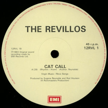 The Revillos : Bitten By A Love Bug (12", Single)