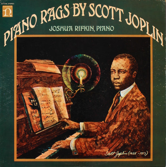 Scott Joplin, Joshua Rifkin : Piano Rags (LP, Album, RE)