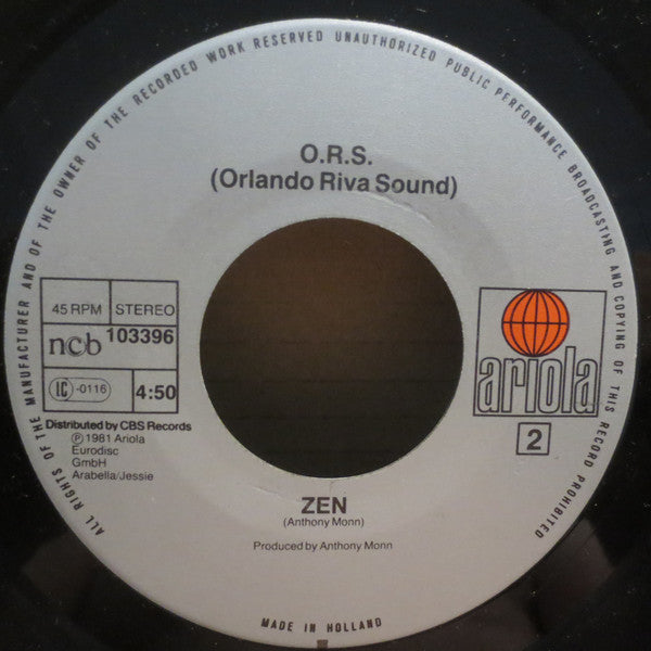 O.R.S. (Orlando Riva Sound) : Who Built The Pyramids? (7", Single)