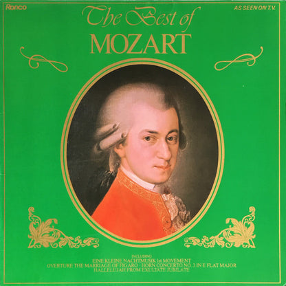 Wolfgang Amadeus Mozart : The Best Of Mozart (LP, Comp)