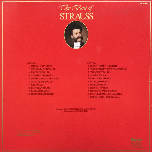 Johann Strauss Jr. : The Best Of Strauss (LP, Comp)