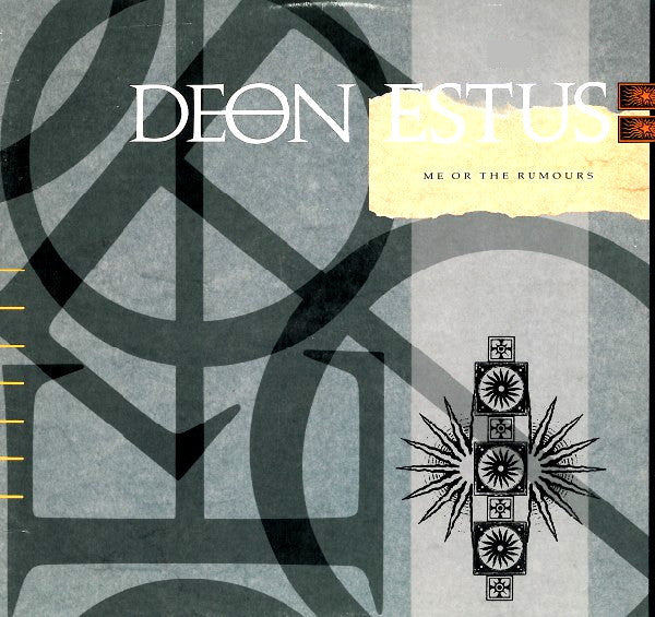 Deon Estus : Me Or The Rumours (12", Promo)