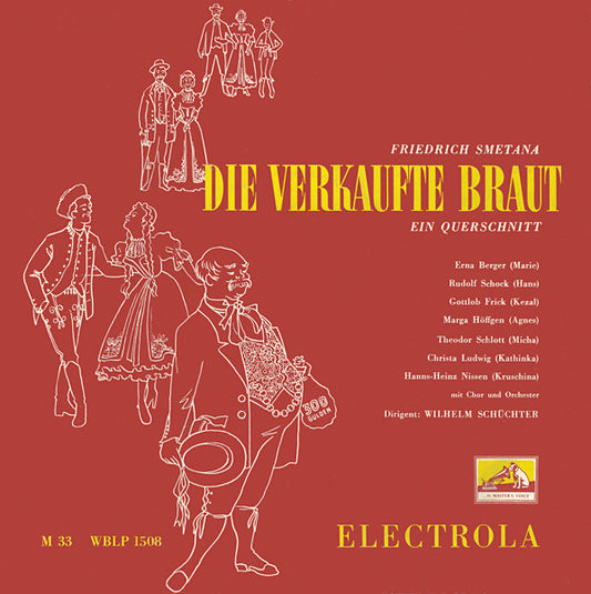 Bedřich Smetana : Die Verkaufte Braut (Ein Querschnitt) (10", Mono)