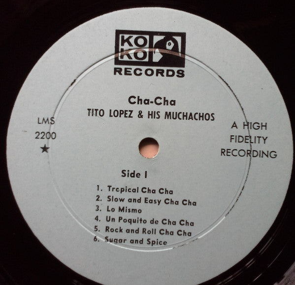 Tito Lopez And His Muchachas : Cha-Cha (LP, Album)