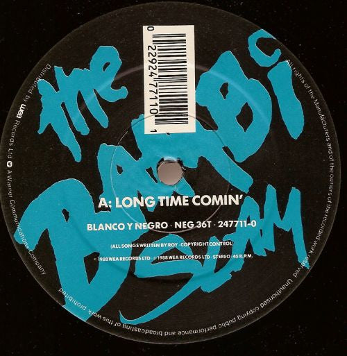 The Bambi Slam : Long Time Comin' (12", Single)