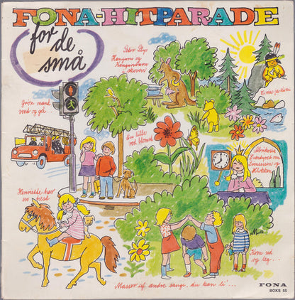 Various : Fona-Hitparade - For De Små (LP)