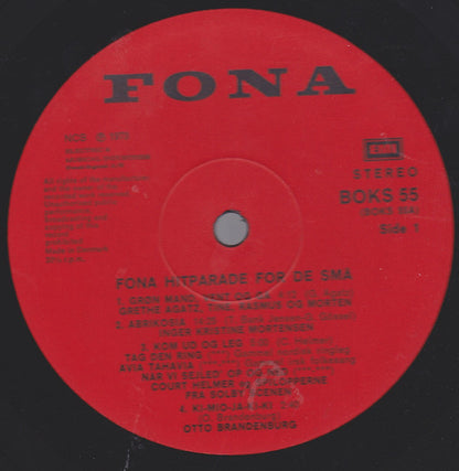 Various : Fona-Hitparade - For De Små (LP)