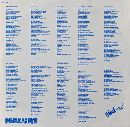 Malurt : Black-Out (LP, Album)