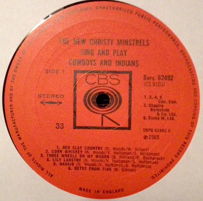 The New Christy Minstrels : Sing And Play Cowboys And Indians (LP, Album)