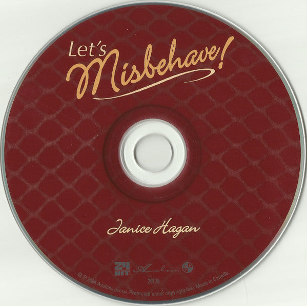 Janice Hagan : Let's Misbehave (CD, Album)