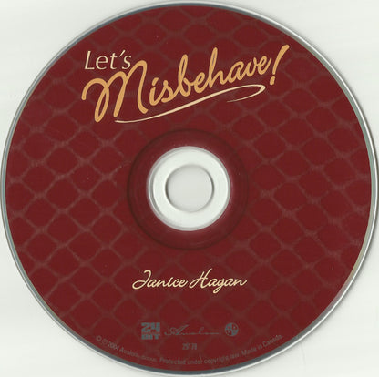 Janice Hagan : Let's Misbehave (CD, Album)