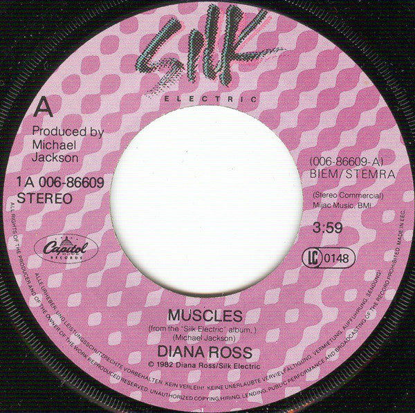 Diana Ross : Muscles (7", Single)