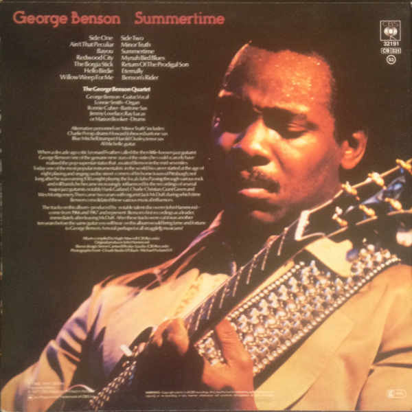 George Benson : Summertime (LP, Comp, RE)