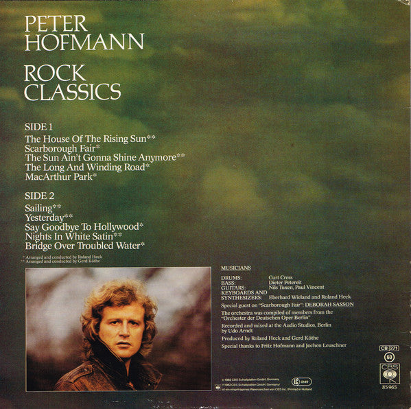 Peter Hofmann : Rock Classics (LP, Album)