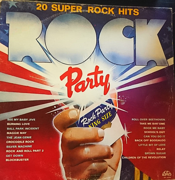 Various : 20 Super Rock Hits / Rock Party (LP, Comp)