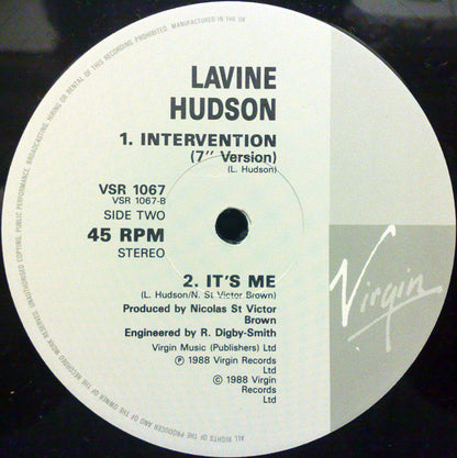 Lavine Hudson : Intervention (Sanctified Remix) (12")