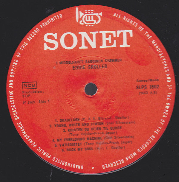 Eddie Skoller : Sardinen Svømmer Og Andre Sange (LP, Album)