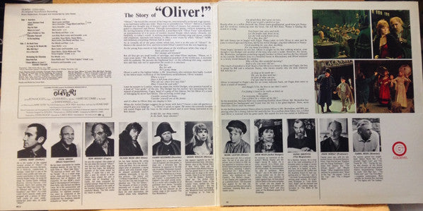 Lionel Bart : Oliver! An Original Soundtrack Recording (LP, Album, RE, Ind)