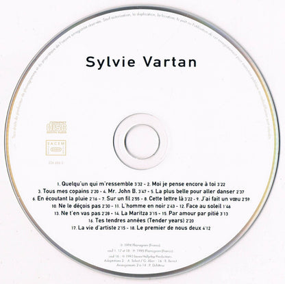 Sylvie Vartan : Sylvie Vartan (CD, Album, RE)