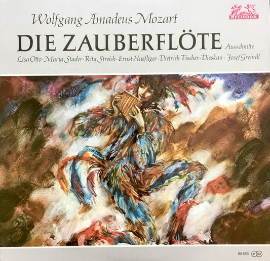 Wolfgang Amadeus Mozart - Lisa Otto ∙ Maria Stader ∙ Rita Streich ∙ Ernst Haefliger ∙ Dietrich Fischer-Dieskau ∙ Josef Greindl : Die Zauberflöte ・Ausschnitte (LP, Ste)