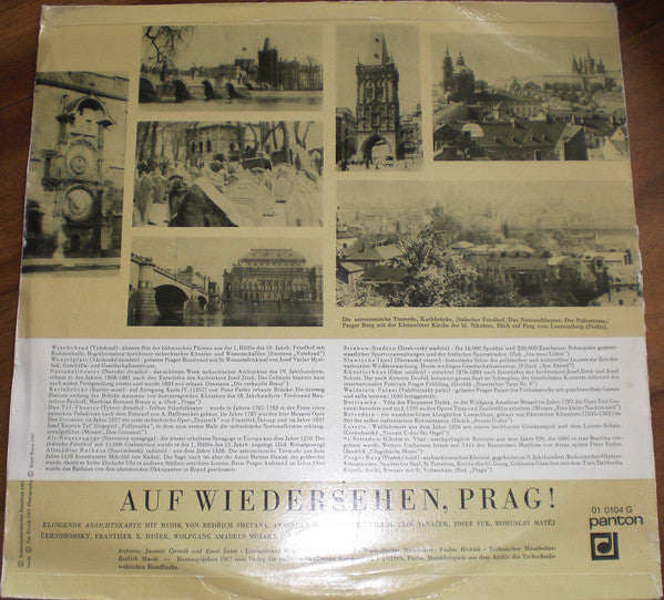 Jaromír Čermák, Karel Šašek, Waldemar Sent : Praga Bohemiæ Metropolis (LP, Album, Mono)