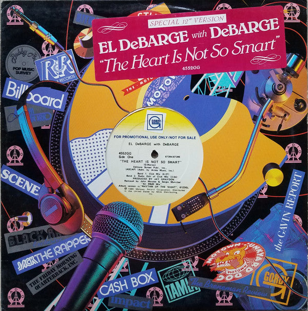 El DeBarge With DeBarge : The Heart Is Not So Smart (12", Promo)