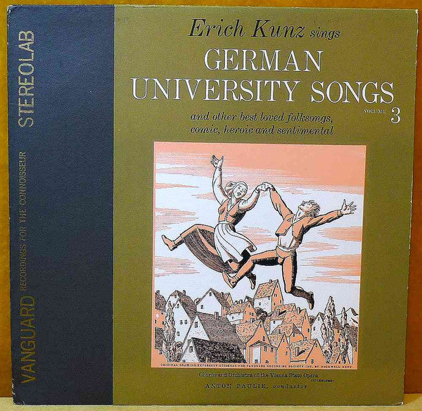 Erich Kunz : Erich Kunz Sings German University Songs (Volume 3) (LP)