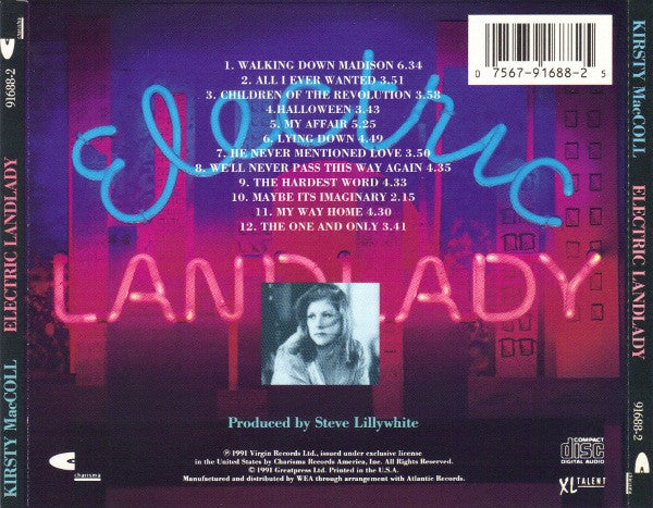 Kirsty MacColl : Electric Landlady (CD, Album)