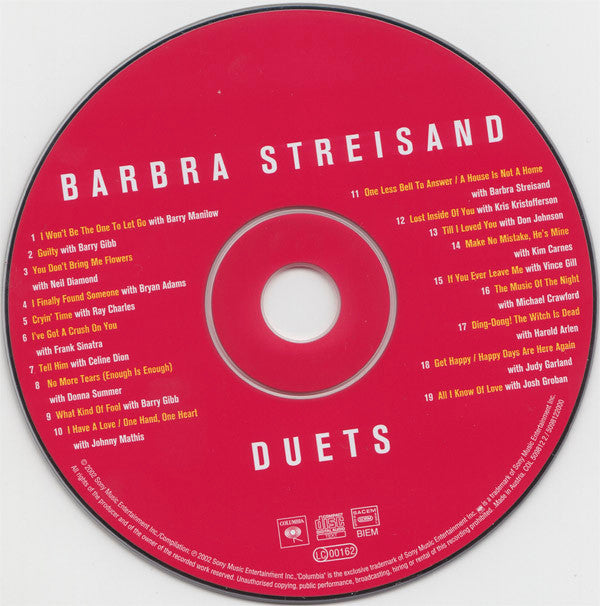 Barbra Streisand : Duets (CD, Comp)